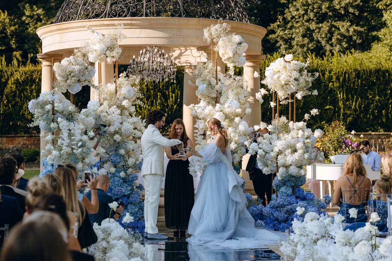 A musical setting for a civil wedding ceremony